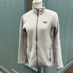 Patagonia Better Sweater Full Zip Fleece Jacket, Grey, Small
